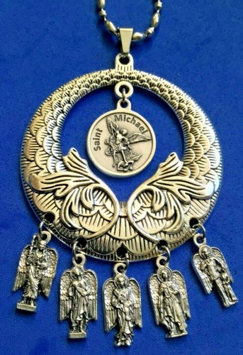 Collana medaglia santo - collana,
