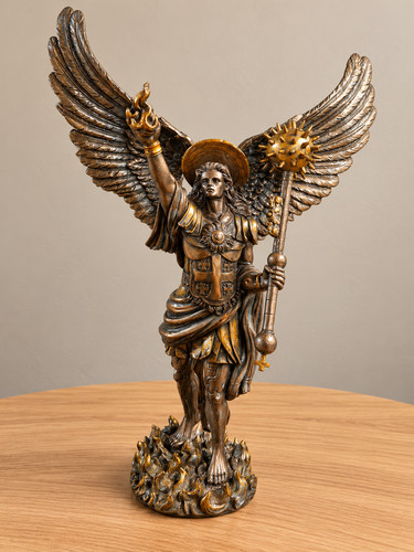 Statua arcangelo uriel - uriel, in