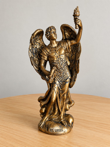 Statua arcangelo uriel angelo - arcangelo,