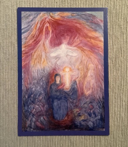 Cartolina arcangelo uriel - 1,